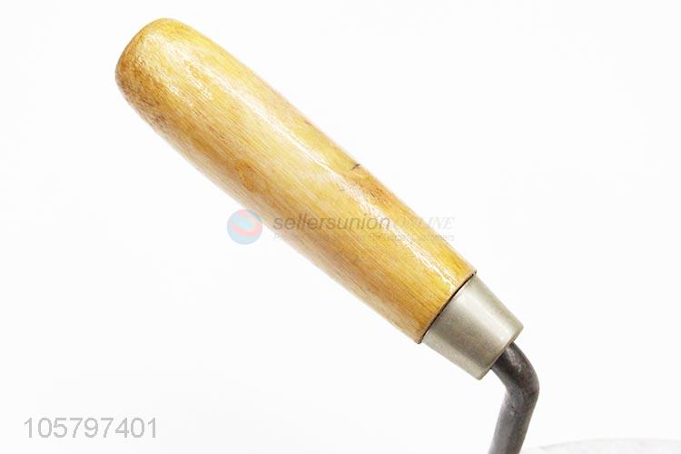 Manufacturer custom steel bricklaying trowel with wooden handle