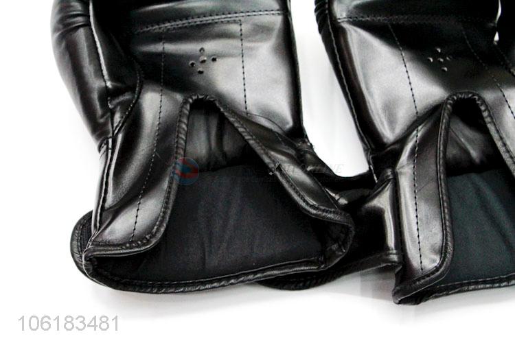 China suppliers custom logo pu leather adults boxing gloves