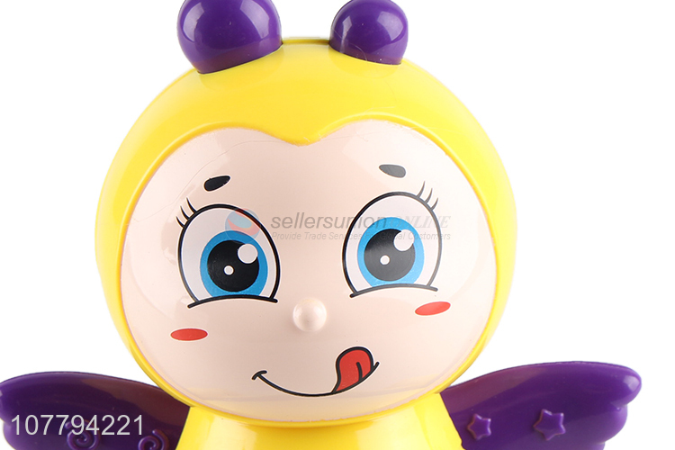 Low price wholesale singing cartoon bee toy electronic toy