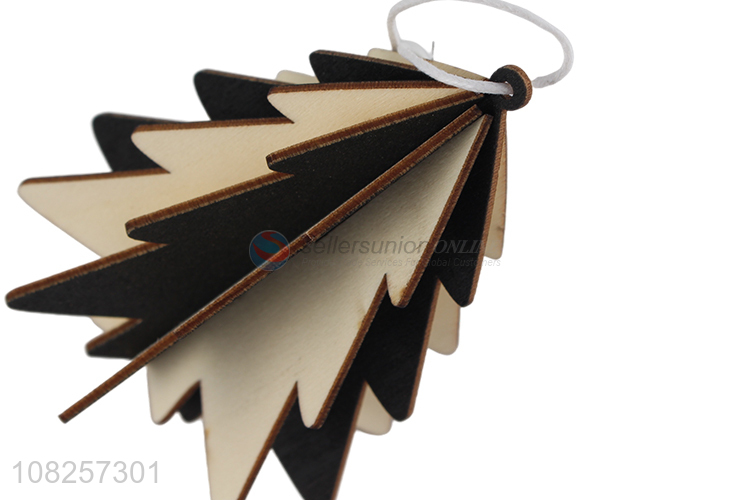 Factory price creative wooden pendant home party ornament