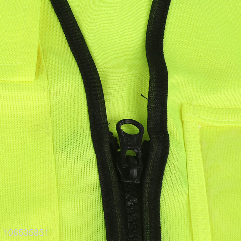 Good quality reflective safety vest construction vest for adults