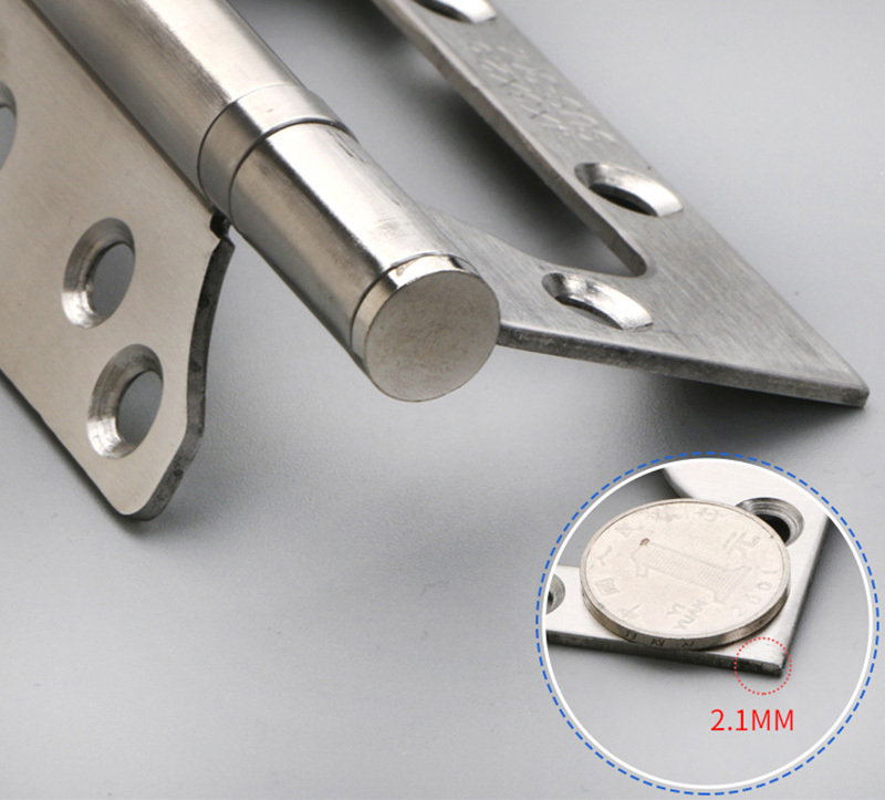 Wholesale 4*3 inch 304 stainless steel slotting free door window hinges