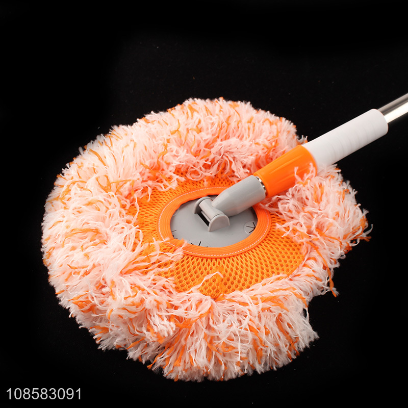 New product 360° rotatable sunflower mop telescopic floor mop