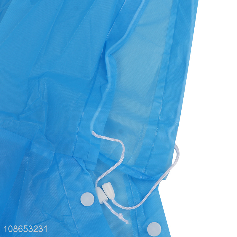 Hot selling waterproof disposable raincoat eva raincoat