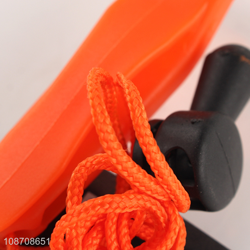 Top selling outdoor hiking camping rescue emergency whistle wholesale