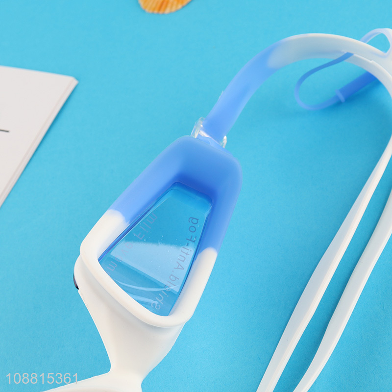 New product no leaking anti-fog swim goggles with earplugs