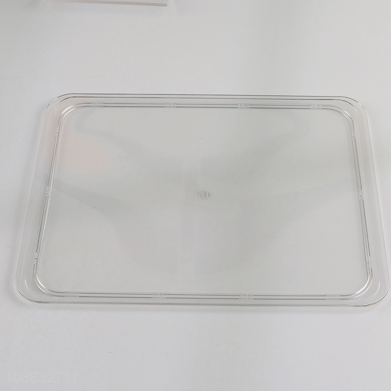 Good quality clear refrigerator organizer egg tray with lid