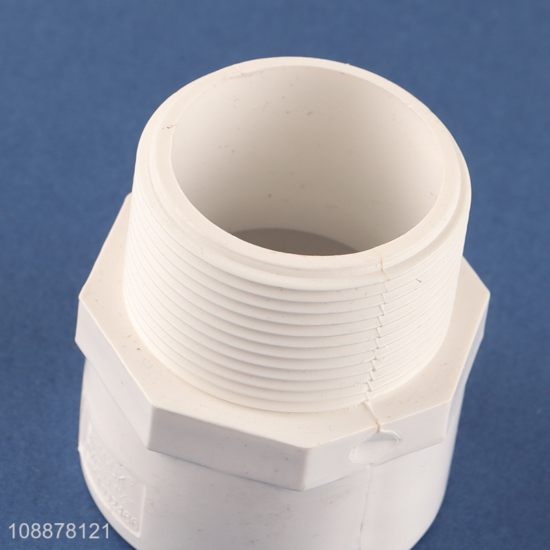 Top sale PVC external threaded coupling pipe fittings wholesale