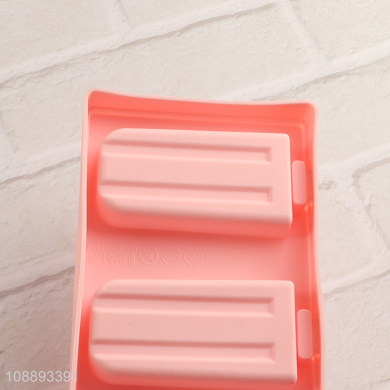 China factory silicone popsicle mold ice pop mold