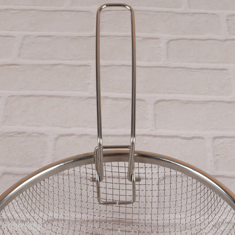 Hot items stainless steel vegetable fruits drain basket