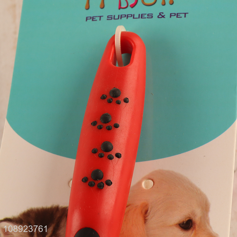 China supplier metal toothed pet grooming brush pet grooming tool