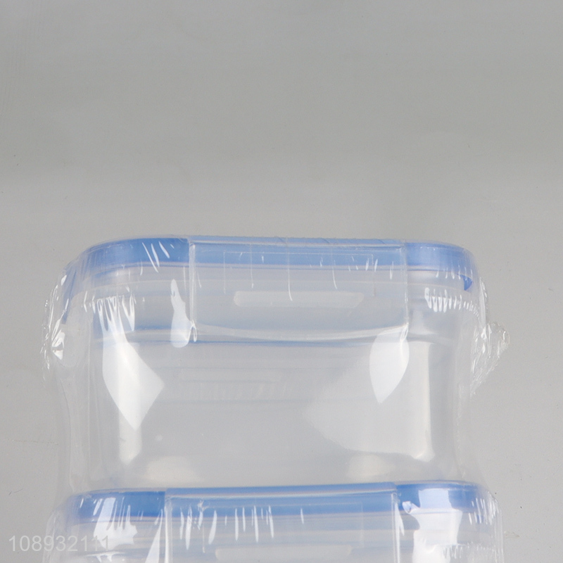 Wholesale 3PCS Leakproof BPA Free Plastic Food Storage Containers Set