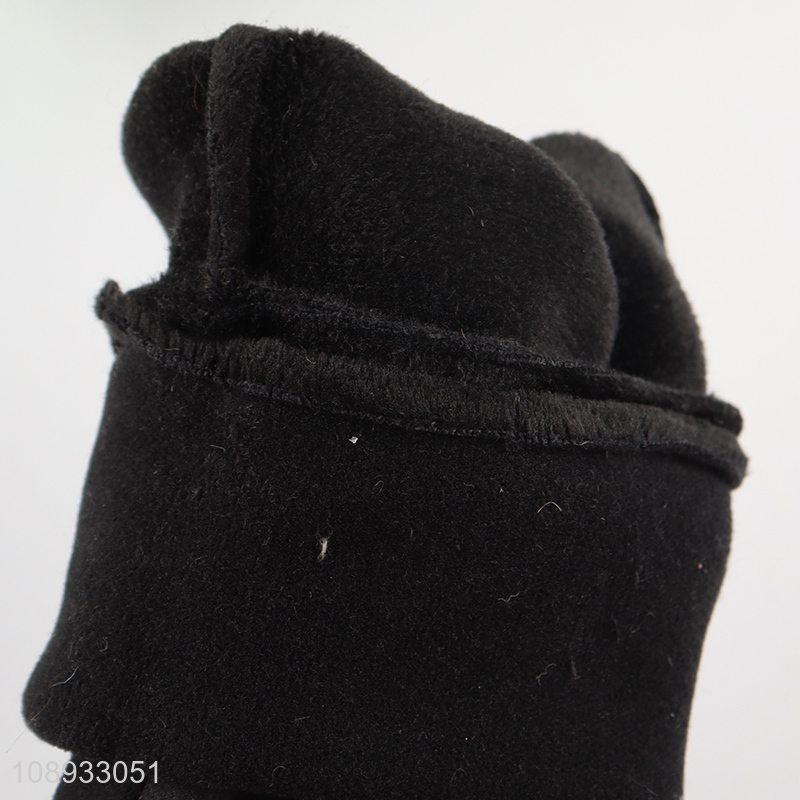 Yiwu market black anti-slip winter sports gloves for sale