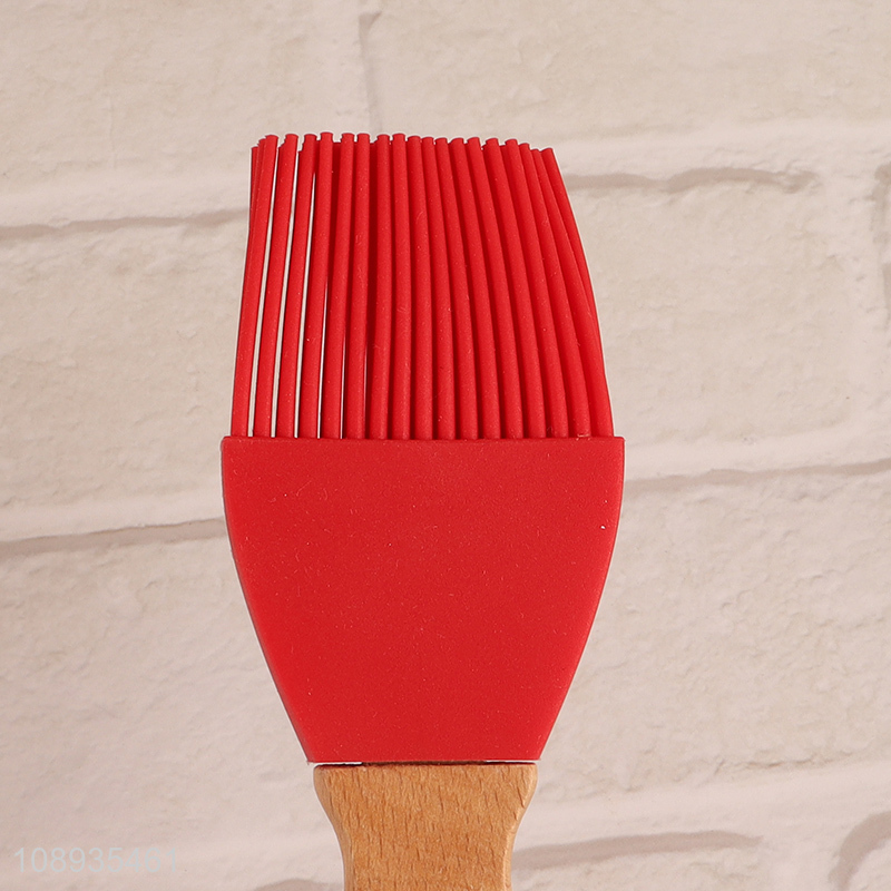 Hot Selling Heat Resistant Silicone Basting Pastry Brush for Cooking