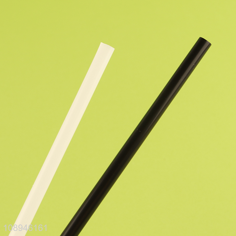 Hot Sale Plastic Straws Individually Paper Wrapped Flexible Straws