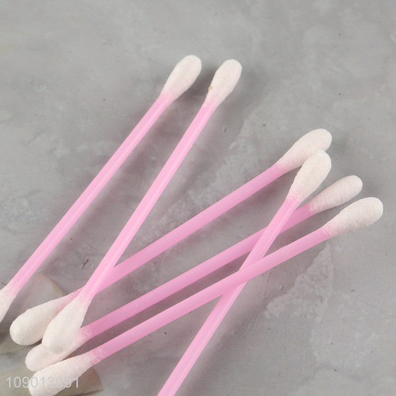 Hot Selling Cotton Swabs 200 Pieces Disposable Cotton Buds for Makeup