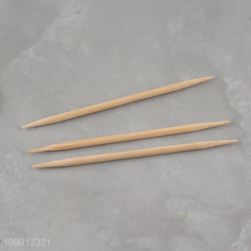 New Arrival Disposable Bamboo Toothpicks Bamboo Food Picks Wholesale