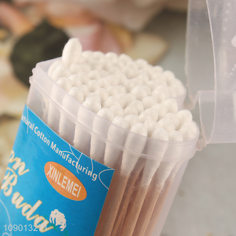 Online Wholesale 70 Pieces Cotton Buds Disposable Cotton Swabs