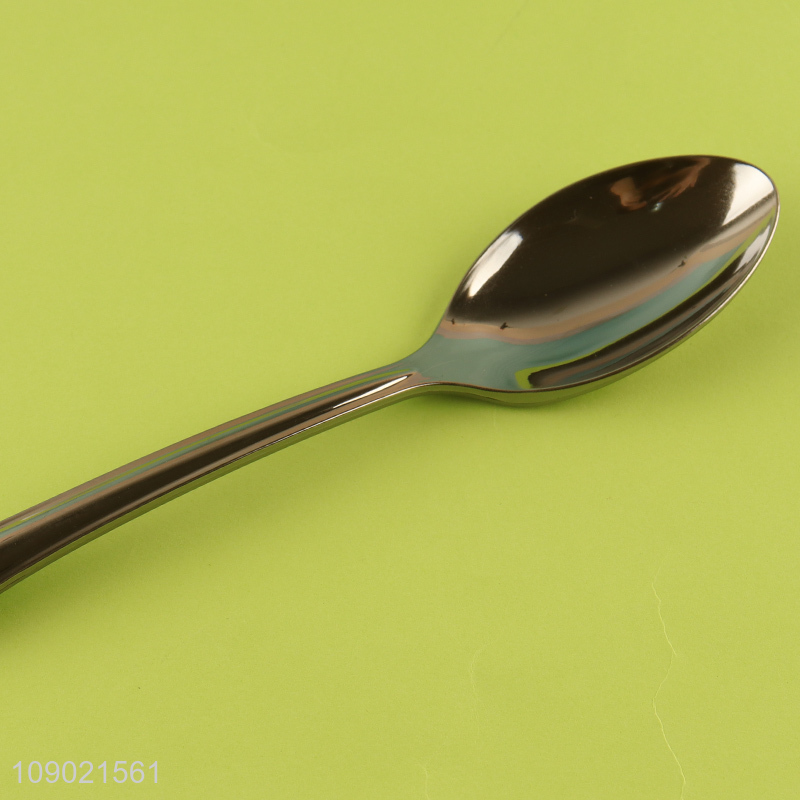 Online Wholesale 50PCS Disposable Silver Plastic Spoons Disposable Silverware