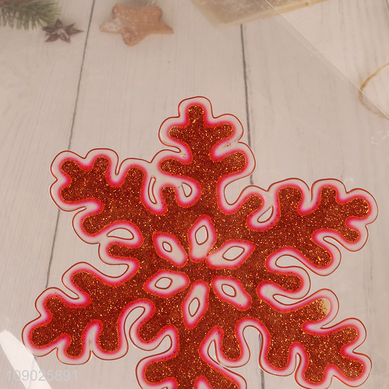 New Arrival PVC Christmas Window Clings Reusable Window Decals Stickers