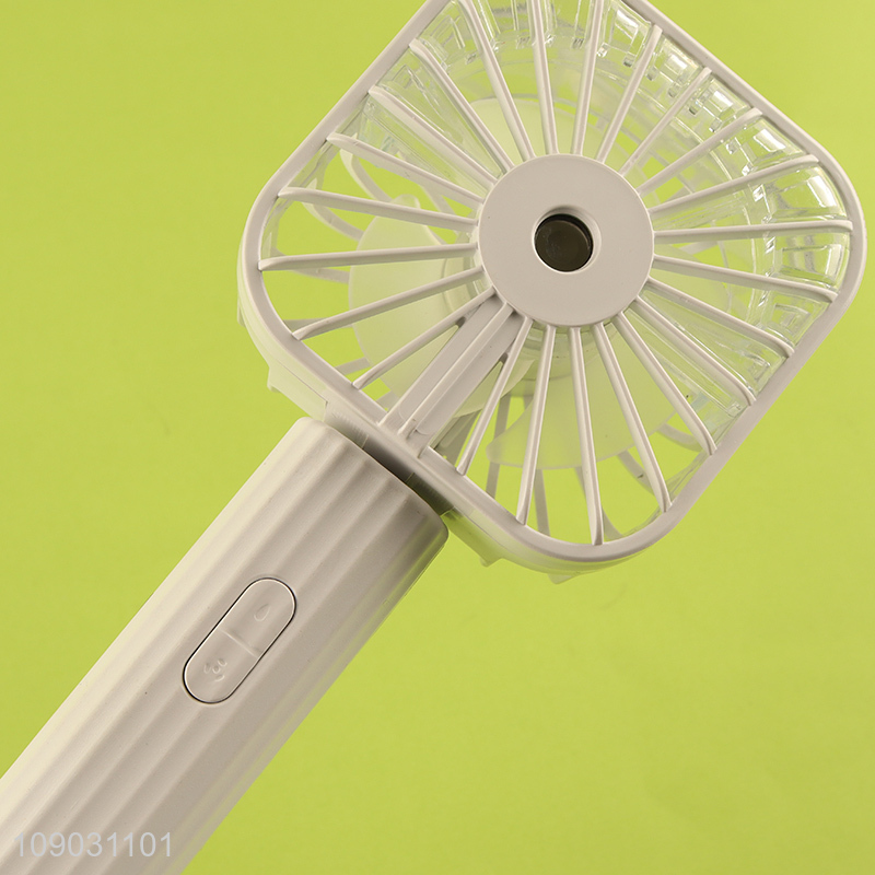 Online wholesale portable handheld spray fan summer outdoor fan