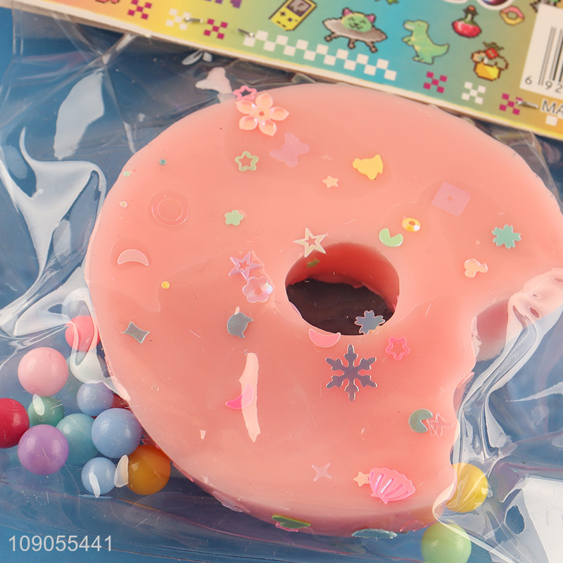 New Arrival Soft Stress Relief Squeeze Fidget Toy Squishy Donut