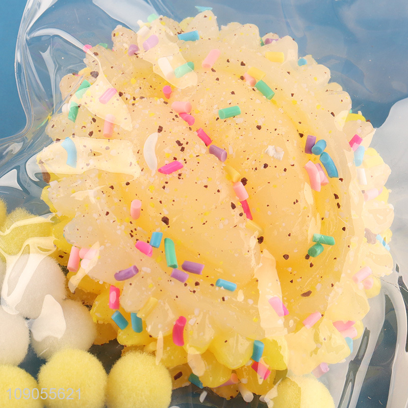 New Arrival Soft Squeeze Squishy TPR Squishy Crispy Durian Cake