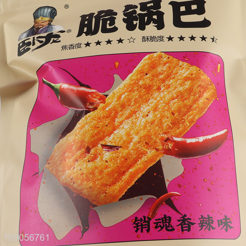 Hot products spicy puffed food Chinese classic snack crispy rice crust