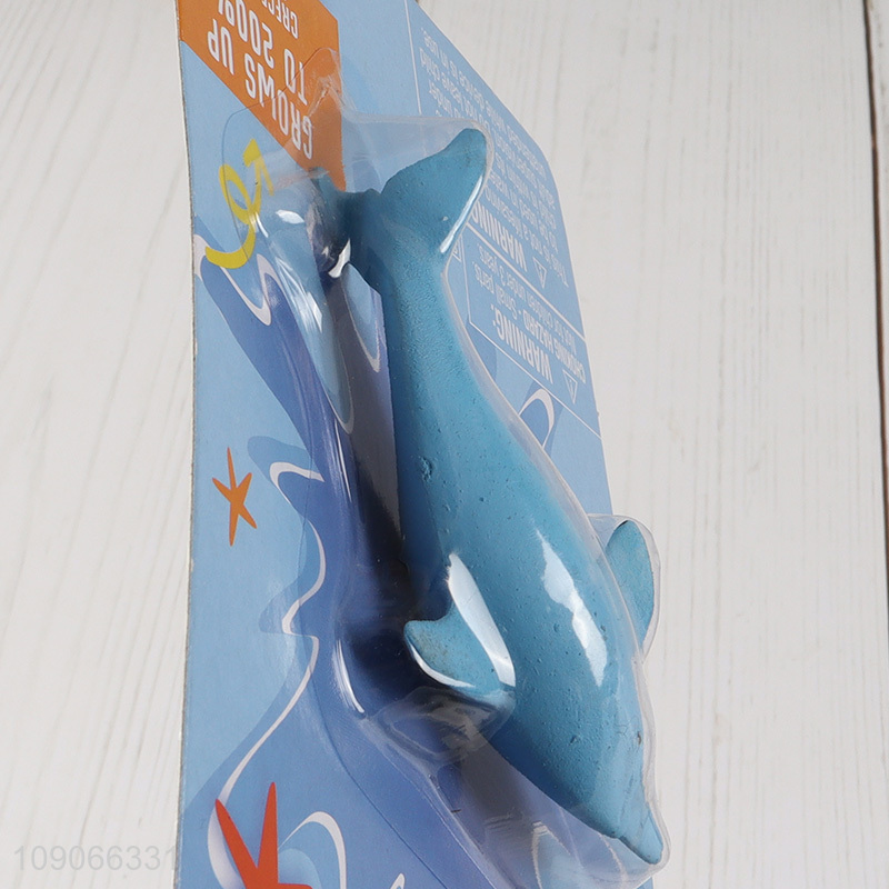 Popular products dolphins shape tpr growing up toys for children